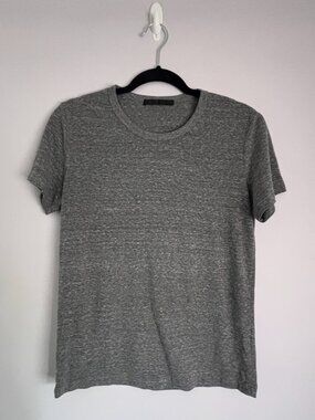 Jenni Kayne Crew Neck Heather Gray Short Sleeve T Shirt Sz. M